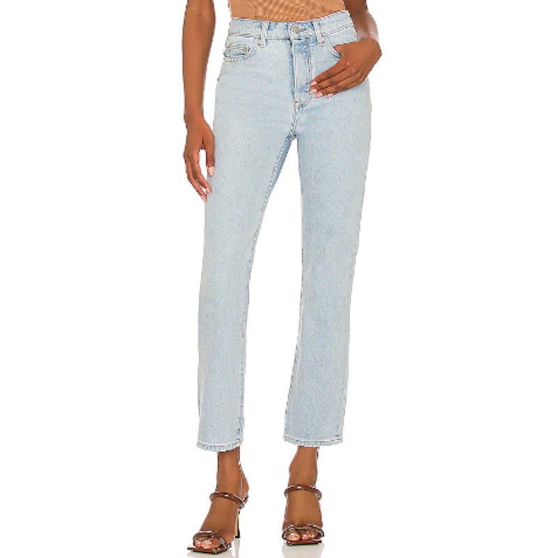 New ~ Lovers And Friends ~ Women's Reece High Waist Straight Leg Jeans Size 24